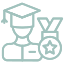 Toppers Student achievement statistic icon